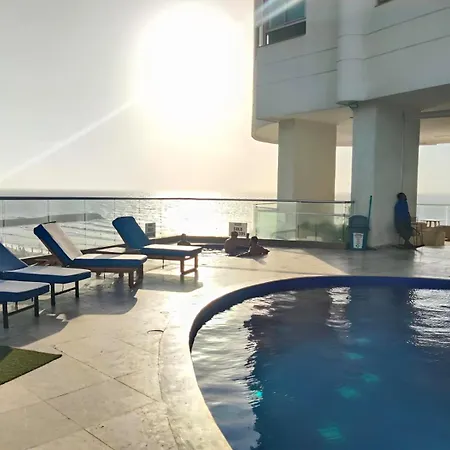 Apartamento Departamento De Lujo Con Vista Al Mar En Bocagrande Cartagena